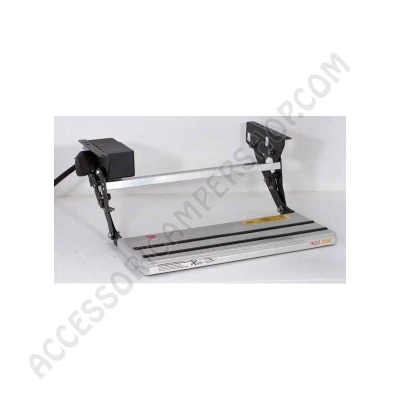 Gradino Elettrico Singolo Basculante per Camper | Accessoricampershop.com