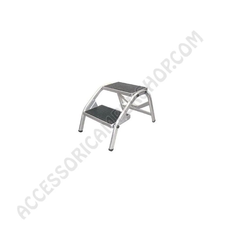 Sgabello Darwin a 2 gradini per camper e caravan | Accessoricampershop.com