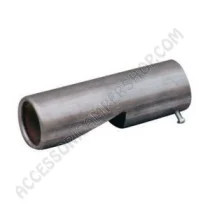 Terminale Universale Scarico a Terra Cromato | Accessoricampershop.com