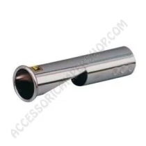 Terminale Universale Scarico a Terra Cromato | Accessoricampershop.com
