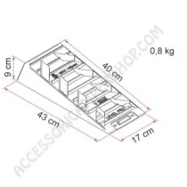 Cunei Level PRO per caravan | Accessoricampershop.com