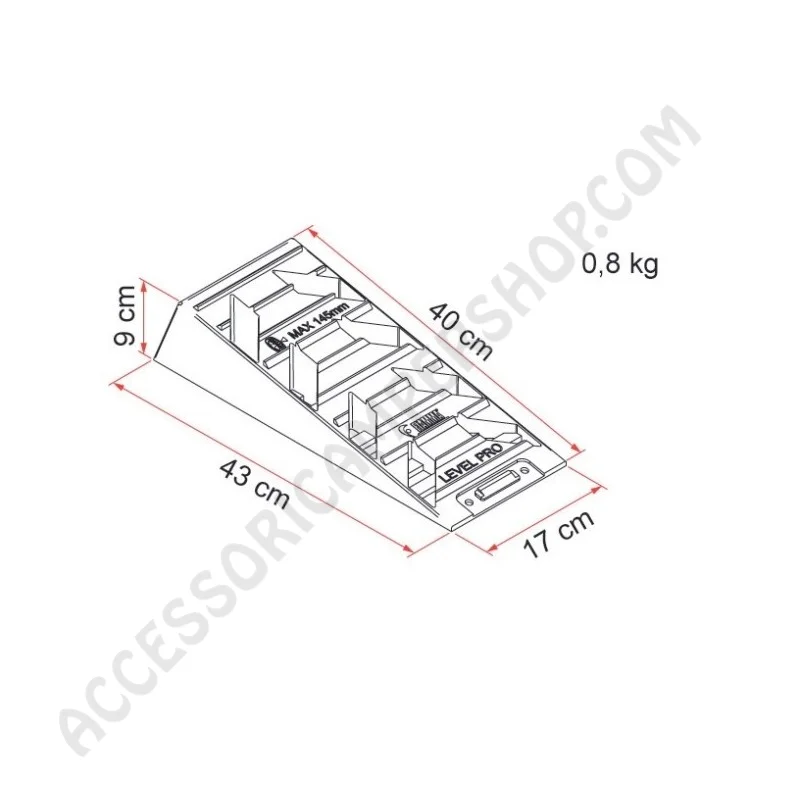 Cunei Level PRO per caravan | Accessoricampershop.com