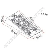 Cunei Level System Jumbo per Ruote Gemellate | Accessoricampershop.com