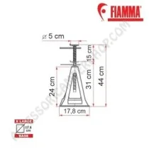 Martinetto in Plastica Fiamma per Camper | Accessoricampershop.com