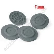Basi Antisprofondamento Fiamma - Kit 4 Pezzi | Accessoricampershop.com