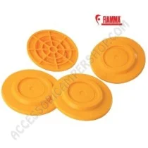 Basi Antisprofondamento Fiamma - Kit 4 Pezzi | Accessoricampershop.com