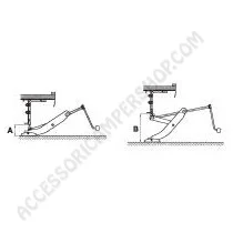 Cric AL-KO 1000 kg per caravan e camper | Accessoricampershop.com