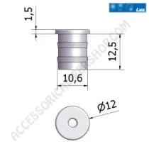 Faretto Spot LED Blu Cortesia Ø 5 mm | Accessoricampershop.com