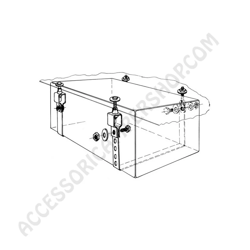 Kit Nastro Tensore 450cm per Serbatoi | Accessoricampershop.com
