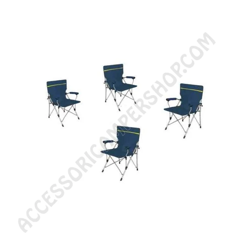 Kit Sedie con Braccioli e Sacca per Trasporto | Accessoricampershop.com