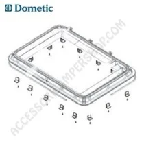 Kit installazione Dometic per oblò Heki | Accessoricampershop.com