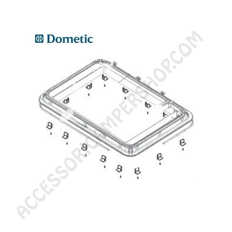 Kit installazione Dometic per oblò Heki | Accessoricampershop.com