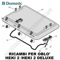Ricambi Oblò Dometic HEKI 2 e DELUXE | Accessoricampershop.com