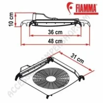 Ventilatore Turbo Kit Fiamma per Oblò e Tavolo | Accessoricampershop.com