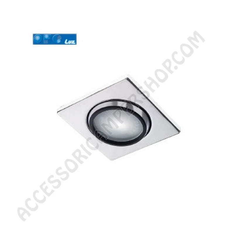 Faretto Spot Orientabile Argento 1000 S | Accessoricampershop.com