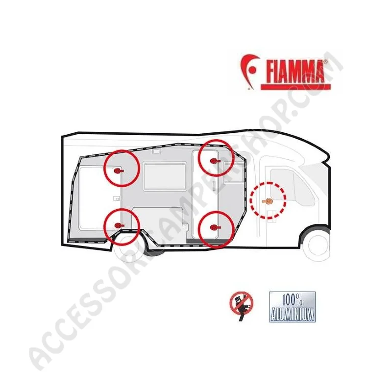Blocco di Sicurezza per Camper e Caravan | Accessoricampershop.com