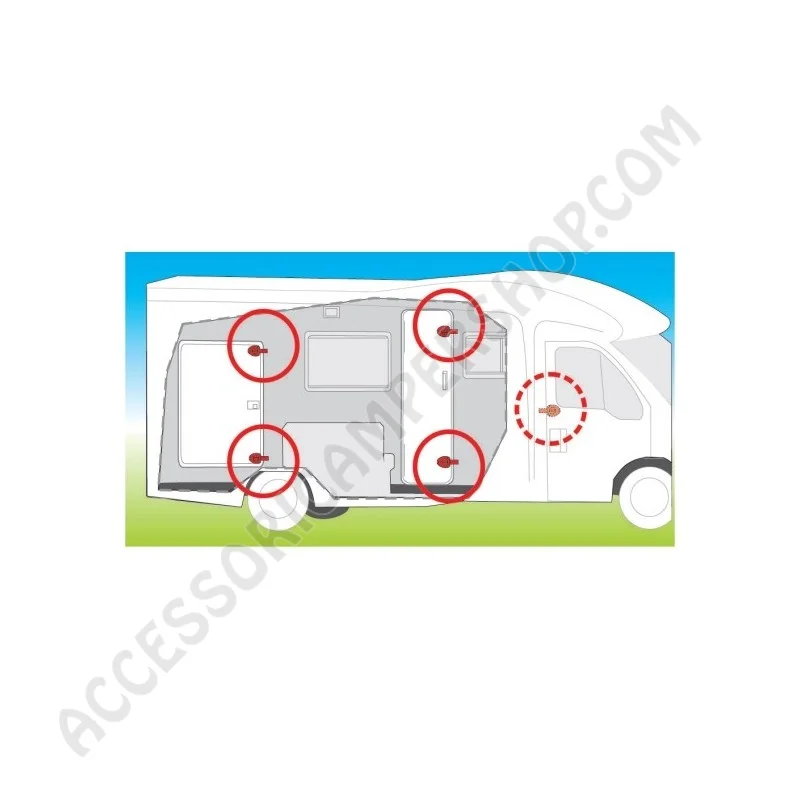 Blocco Sicurezza Ducato 2006-2009 | Accessoricampershop.com