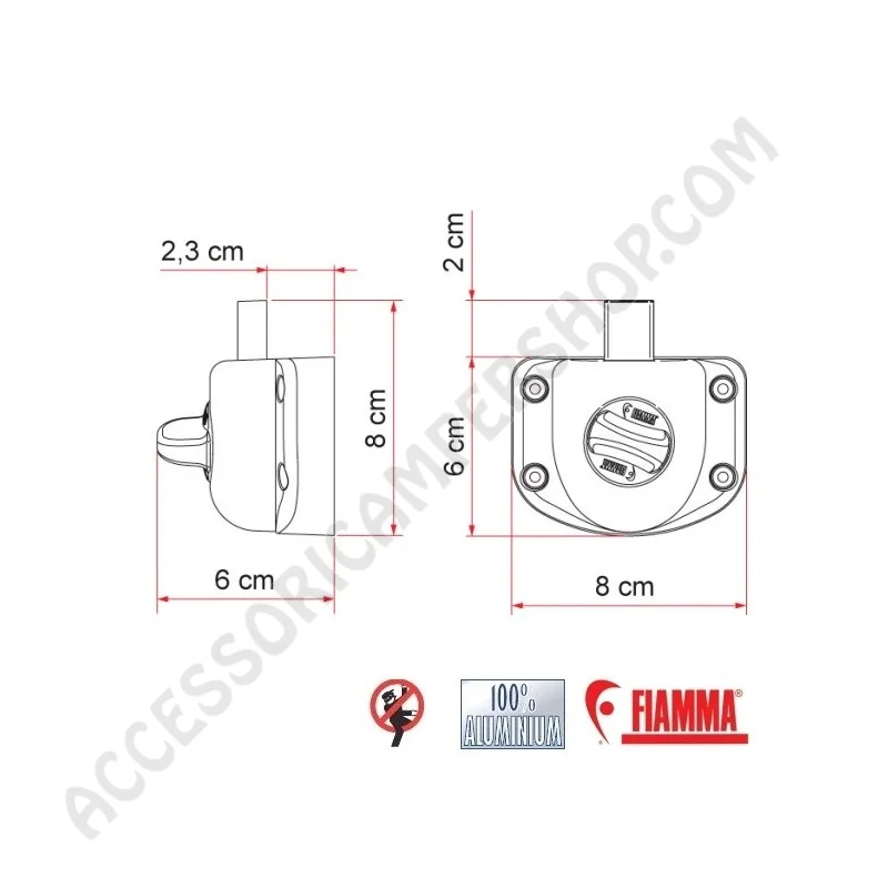 Blocco Sicurezza Fiamma per Camper Transit 2006 | Accessoricampershop.com