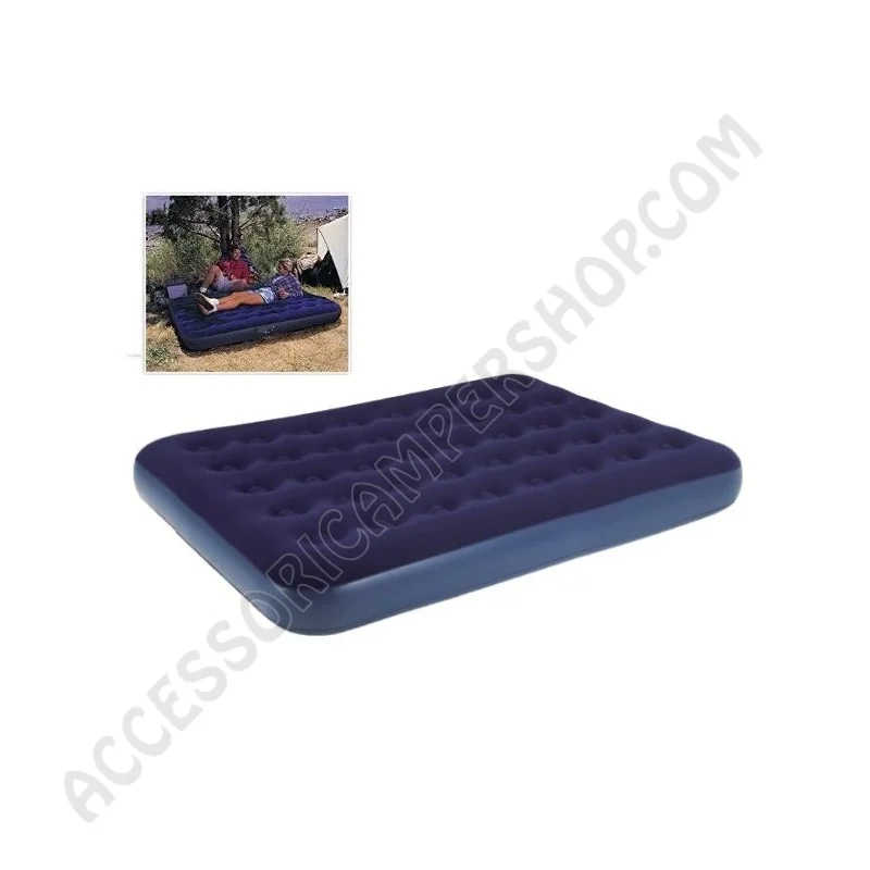 Materassino gonfiabile matrimoniale per campeggio | Accessoricampershop.com