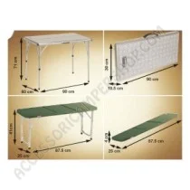 Tavolo Pieghevole da Campeggio per 4 Persone | Accessoricampershop.com