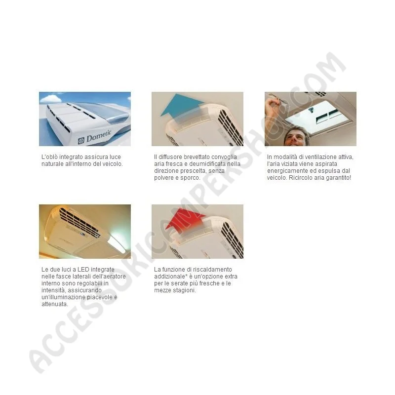Condizionatore Dometic Freshlight 2200 per Camper | Accessoricampershop.com