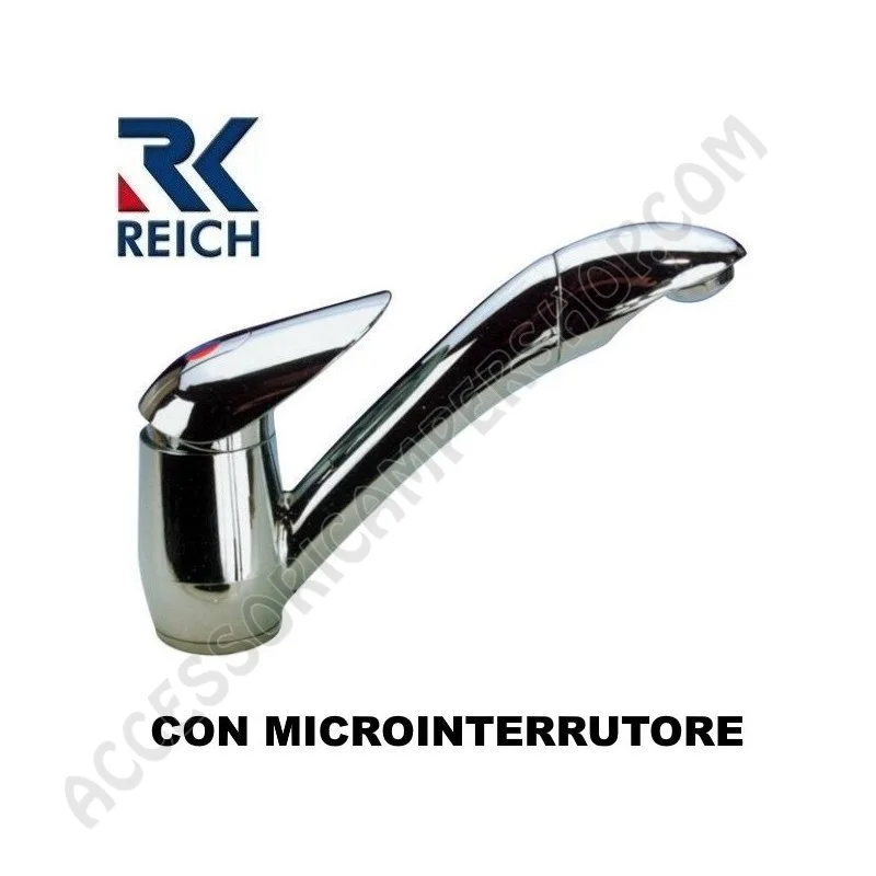 Miscelatore Cromato Pelikan per Lavello 360° | Accessoricampershop.com
