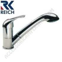 Miscelatore Cromato Reich Kama con Doccetta Estraibile | Accessoricampershop.com