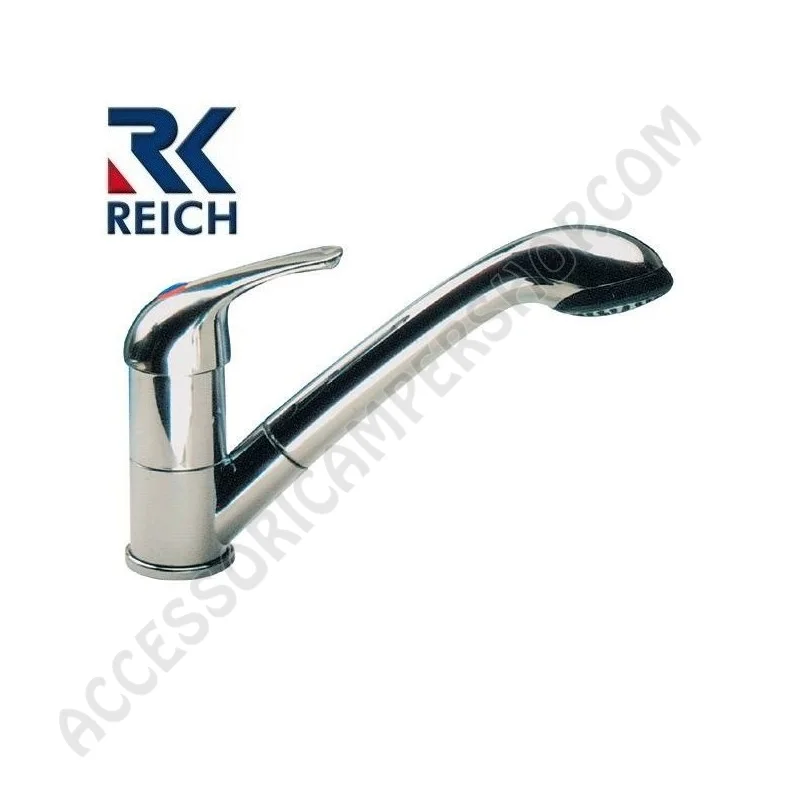 Miscelatore Cromato Reich Kama con Doccetta Estraibile | Accessoricampershop.com
