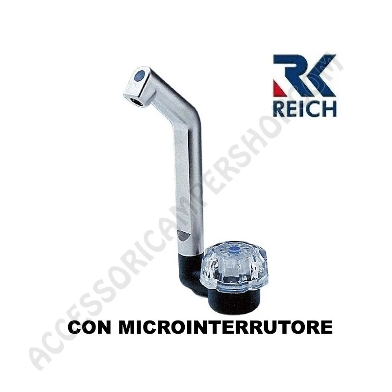 Rubinetto monoforo con canna abbattibile REICH | Accessoricampershop.com