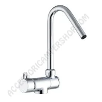 Miscelatore pieghevole cromato per camper | Accessoricampershop.com