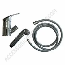 Miscelatore monocomando con doccia estraibile cromato | Accessoricampershop.com