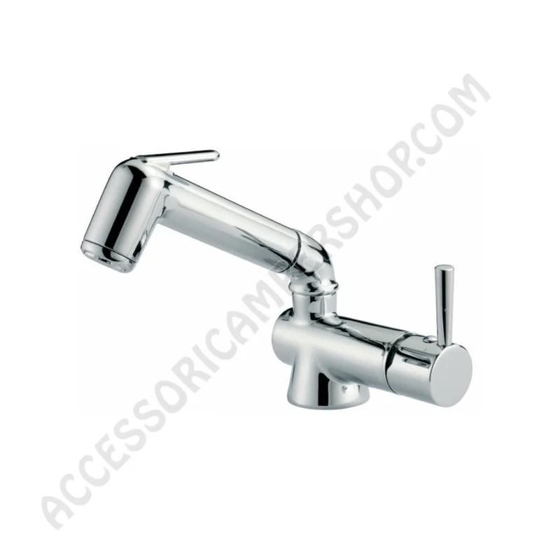 Miscelatore Monocomando Doccia Estraibile Cromato | Accessoricampershop.com