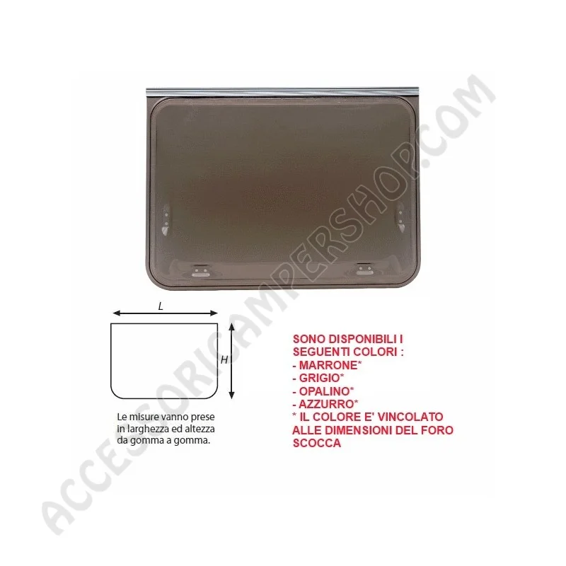 Vetro di Ricambio per Finestra Europa | Accessoricampershop.com
