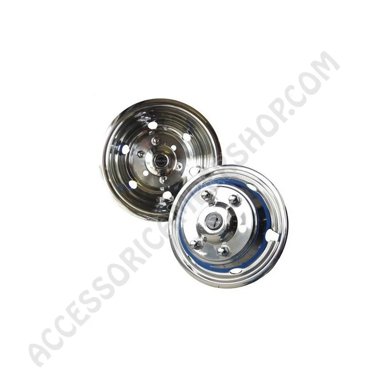 Copri Cerchi Inox per Camper Iveco 40C, 50C | Accessoricampershop.com