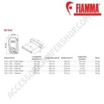 Tendalino Fiamma F45L per Camper | Accessoricampershop.com