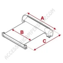 Tendalino Fiamma F45L per Camper | Accessoricampershop.com