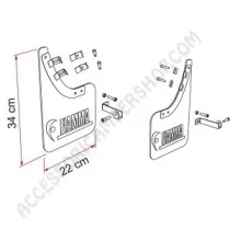 Paraspruzzi Frontali per Ducato dopo il 2006 | Accessoricampershop.com