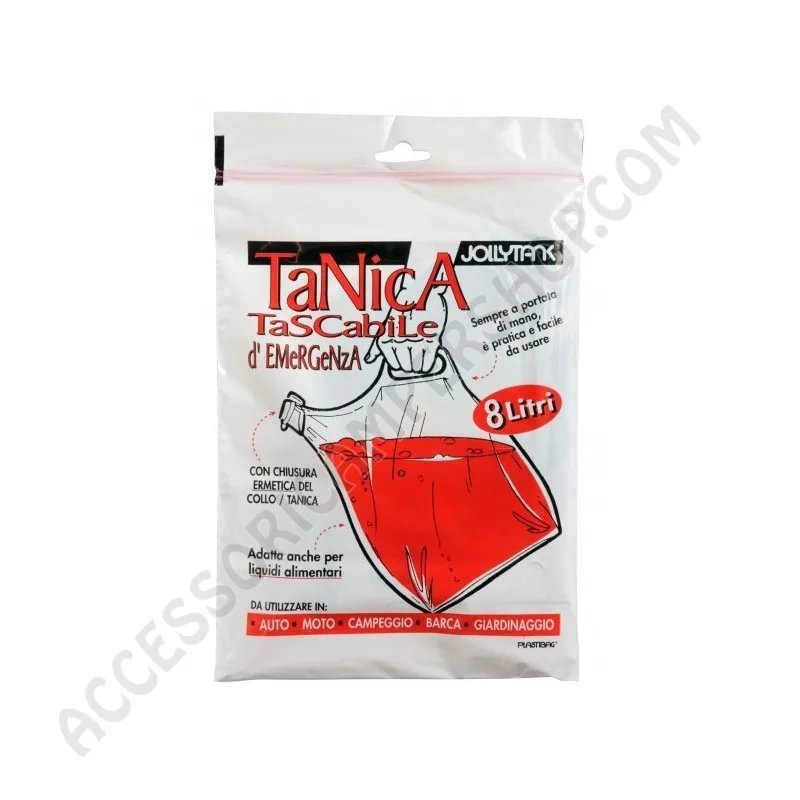 Tanica tascabile d’emergenza 8 litri | Accessoricampershop.com
