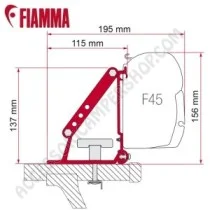 Kit Auto Adapter Staffa per Tendalini Fiamma | Accessoricampershop.com