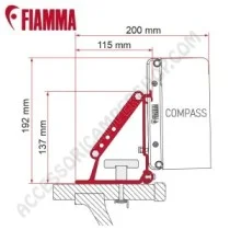 Kit Auto Adapter Staffa per Tendalini Fiamma | Accessoricampershop.com
