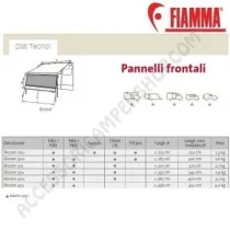 Parete Frontale Blocker Fiamma per Tendalini | Accessoricampershop.com
