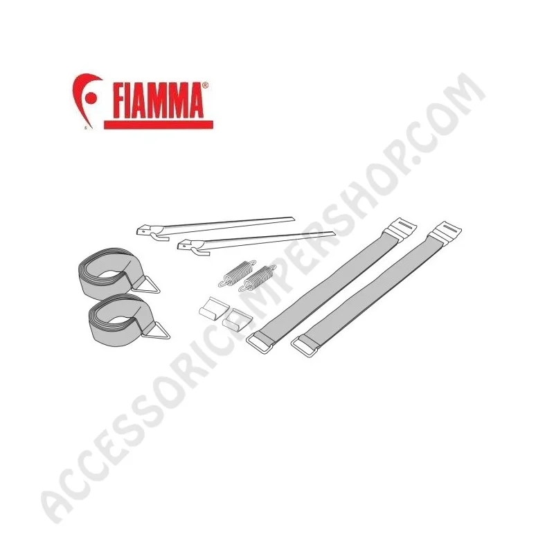 Kit Fascie di Ancoraggio Tie Down S Fiamma per Tendalini | Accessoricampershop.com