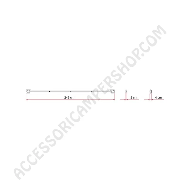 Barre di rinforzo Carry-Bike Fiamma 2023 | Accessoricampershop.com