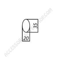 Scala in alluminio per letto a castello 155 cm | Accessoricampershop.com