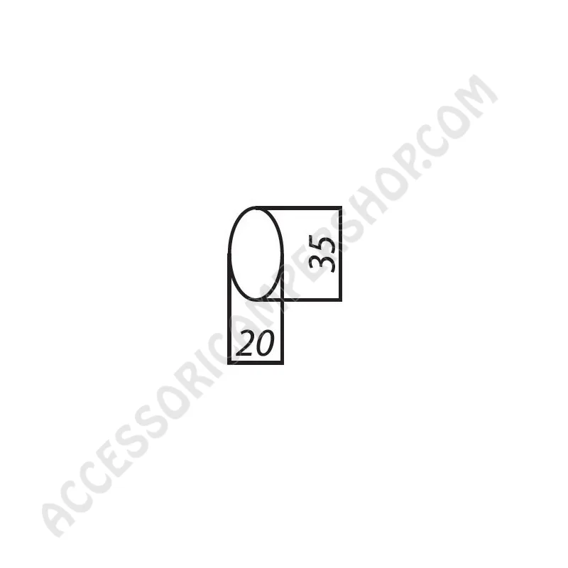 Scala in alluminio per letto a castello 155 cm | Accessoricampershop.com
