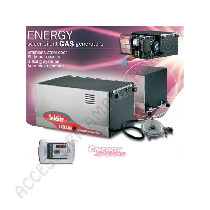 Generatore Telair Energy 4010G Yamaha Gas 3.8 KW | Accessoricampershop.com