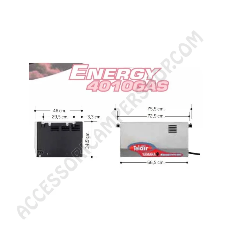 Generatore Telair Energy 4010G Yamaha Gas 3.8 KW | Accessoricampershop.com