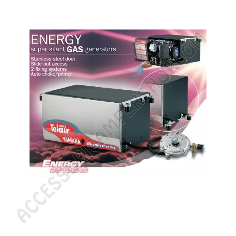 Generatore Telair Energy 2510G Yamaha Gas 2.5 KW | Accessoricampershop.com