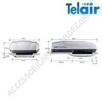 Condizionatore TELAIR DUALCLIMA 8400H per Camper | Accessoricampershop.com