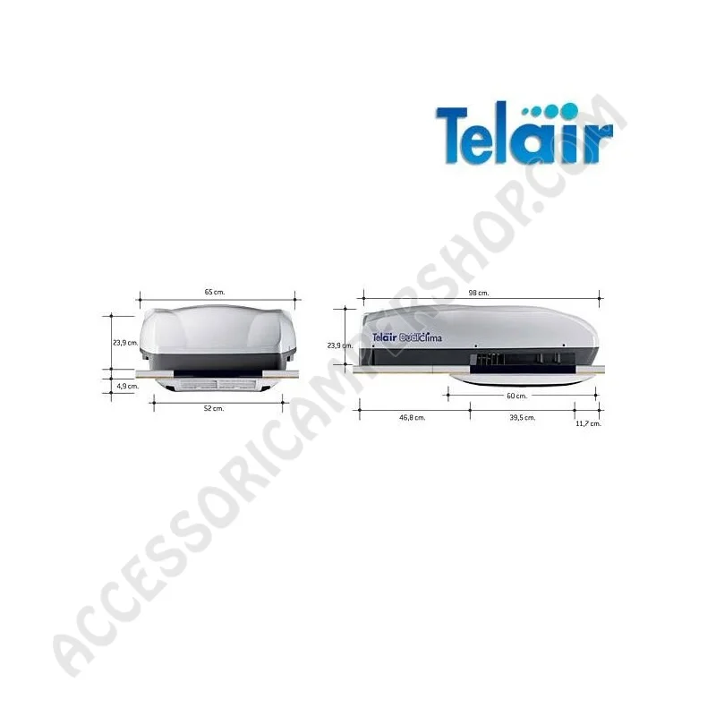 Condizionatore TELAIR DUALCLIMA 8400H per Camper | Accessoricampershop.com